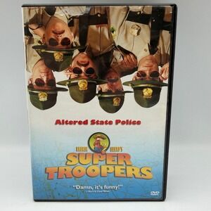 Super Troopers DVD 2002 Broken Lizard Comedy Movie Widescreen Rated R